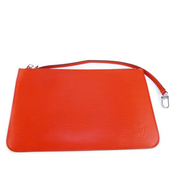 Louis Vuitton Neverfull MM Epi Tote Bag Red - Picture 9 of 11